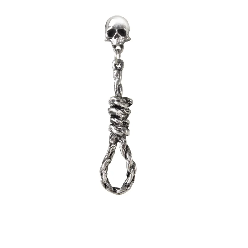 women’s drop earrings -Hang Man's Noose Earring