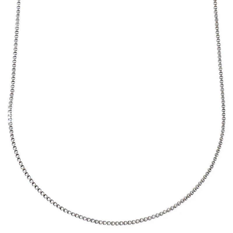 personalized necklaces for women -NANCY necklace 80 cm silver-plated