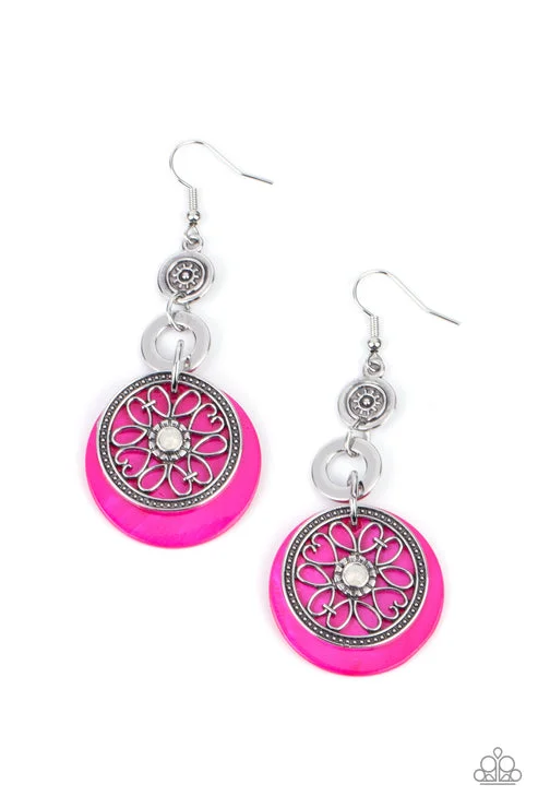 women’s colorful earrings -Royal Marina Pink Earring