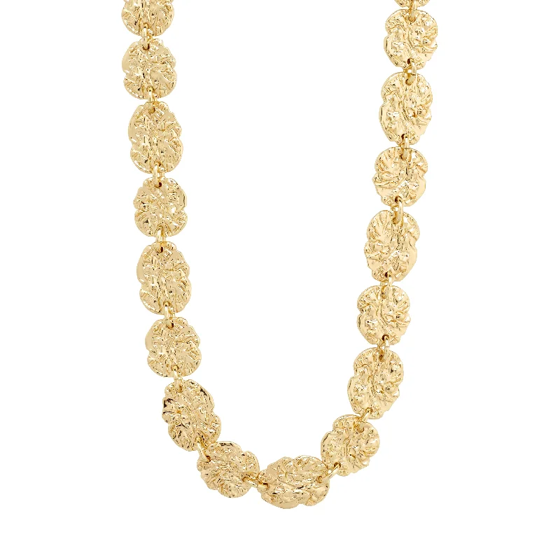 women’s pearl necklaces -TRUE necklace gold-plated