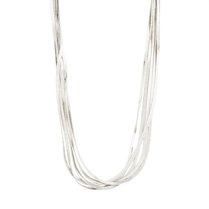 women’s unique necklaces -KIRA necklace silver-plated