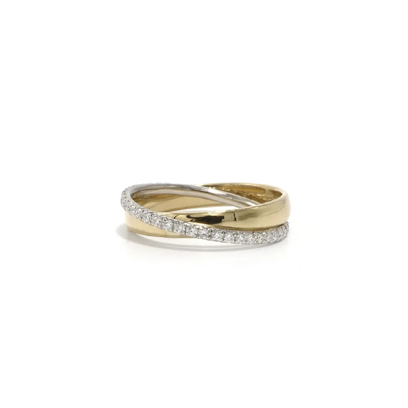 women’s custom rings with initials -Toi et Moi Rolling Ring