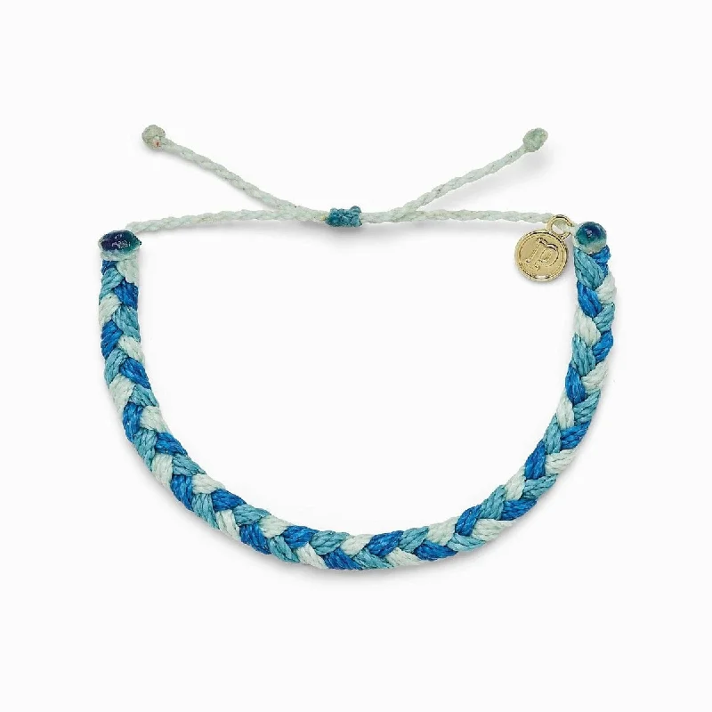 statement bracelets for women -PuraVida,  Multi Braided Bracelet, Out of the Blue