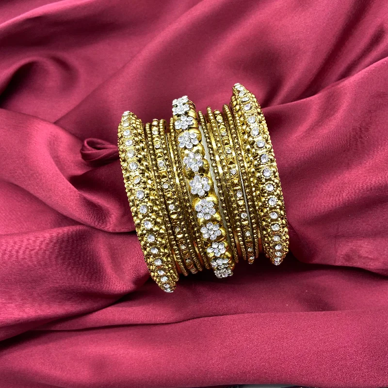 women’s chunky bracelets -Bunch Bangles