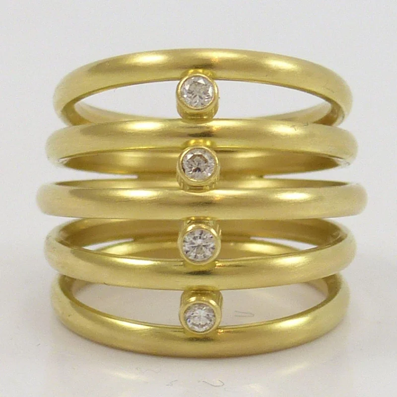 women’s platinum engagement rings -Gold and Diamond Ring