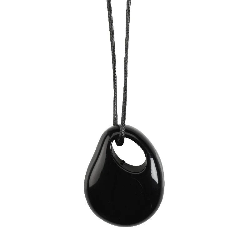 women’s double-strand necklaces -FREJA WEWER x PILGRIM Polpo necklace, black