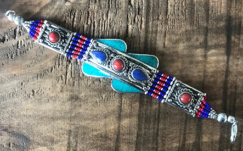 women’s mixed metal bracelets -Magical Tibetan Bracelet #47