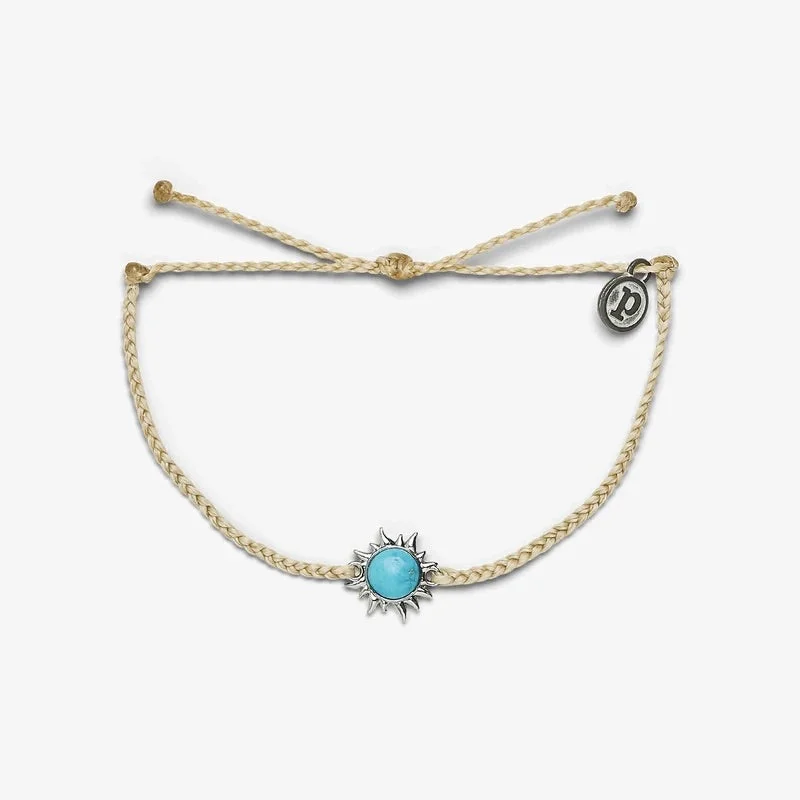 casual bracelets for women -PuraVida, Celestial Sun Bracelet, Sahara