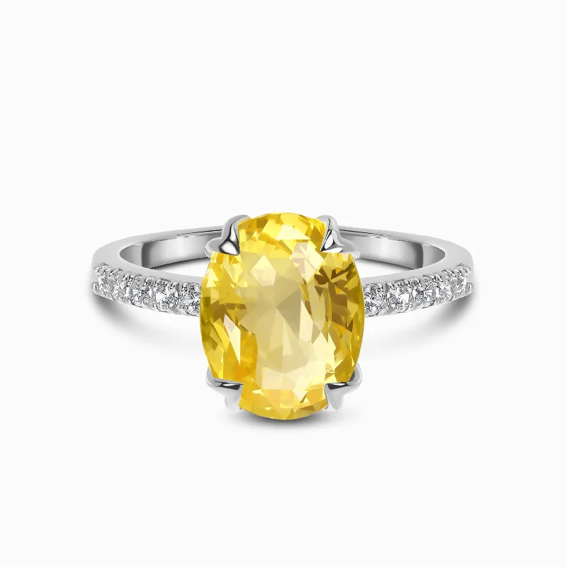 women’s classic necklaces -MAGIC CITRINE RING