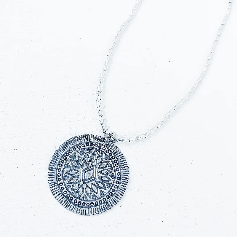 women’s statement pendant necklaces -SPIRIT OF THE SUN NECKLACE